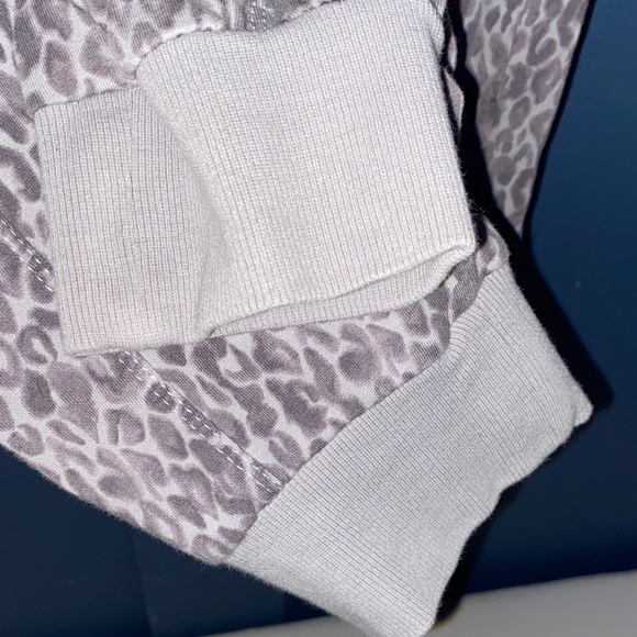 Anthropologie Saturday Sunday Leopard Joggers Lounge Pants w/Pockets - Picture 6 of 8